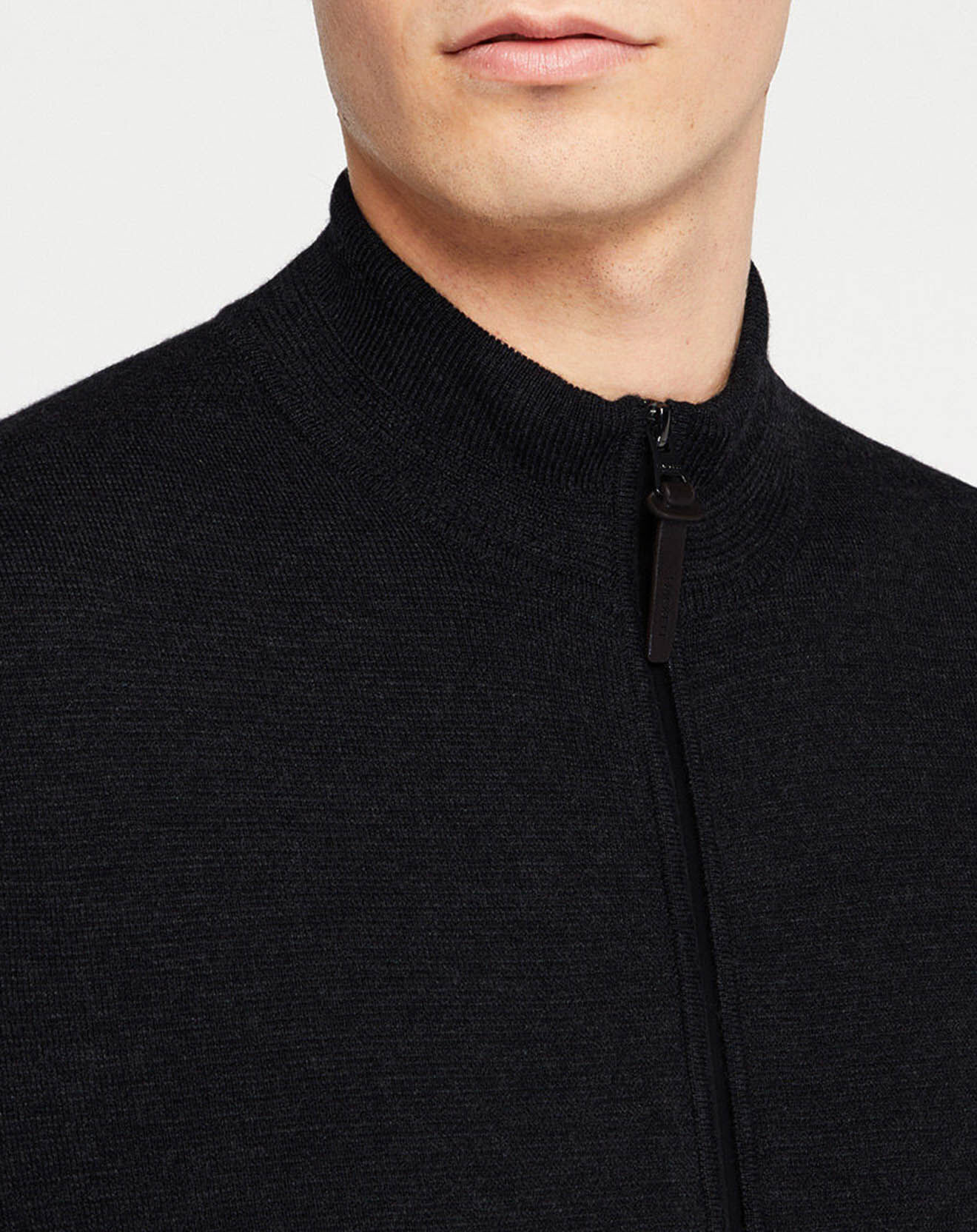 Hackett London Gilet Armur façon blouson anthracite