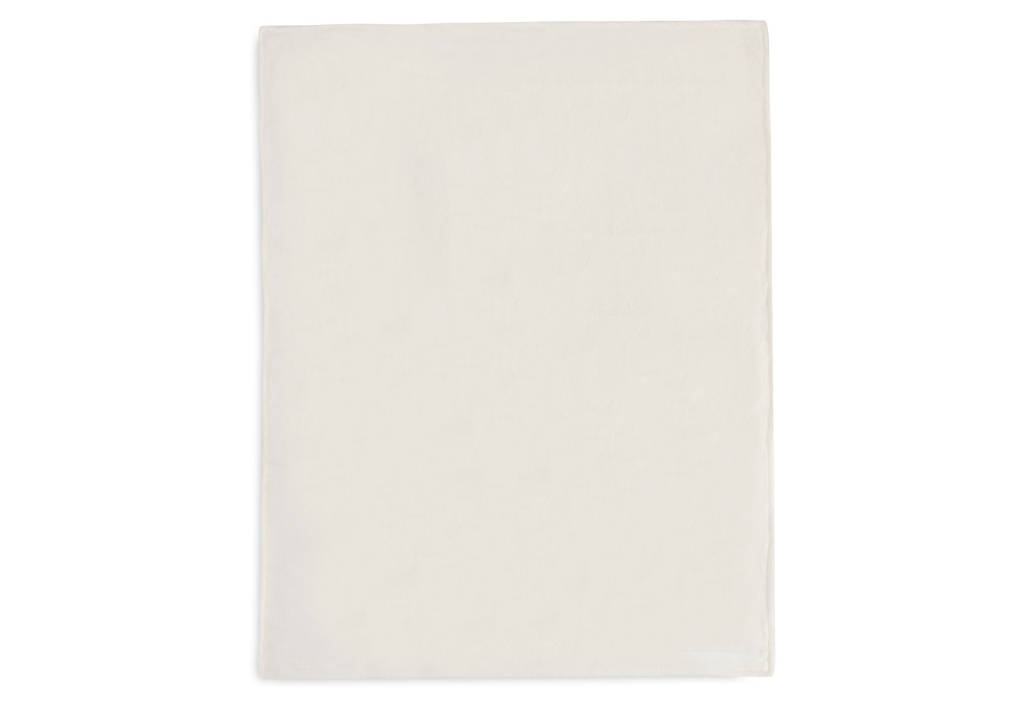 wiegdeken Cosy Knit - Ivory/Velvet