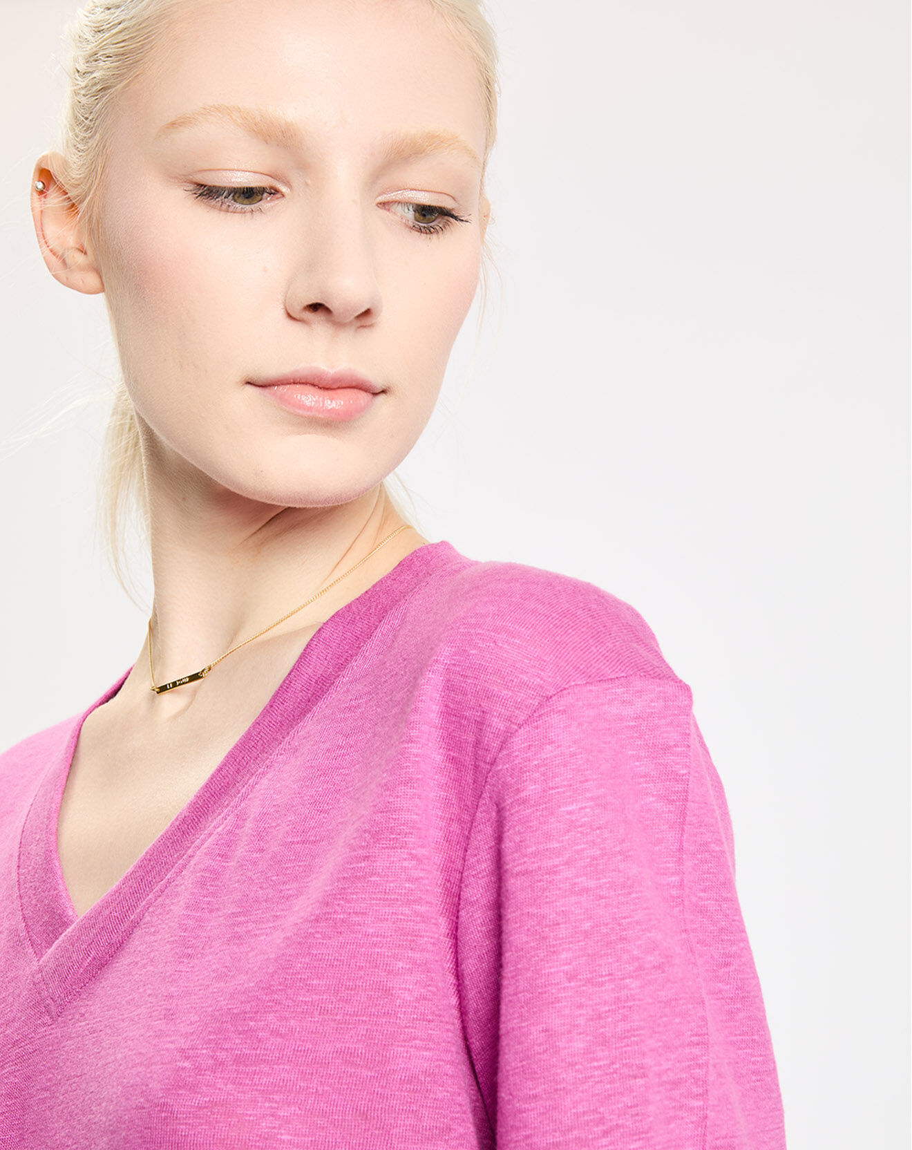 Jodhpur T-Shirt 100% Lin Aribo violet