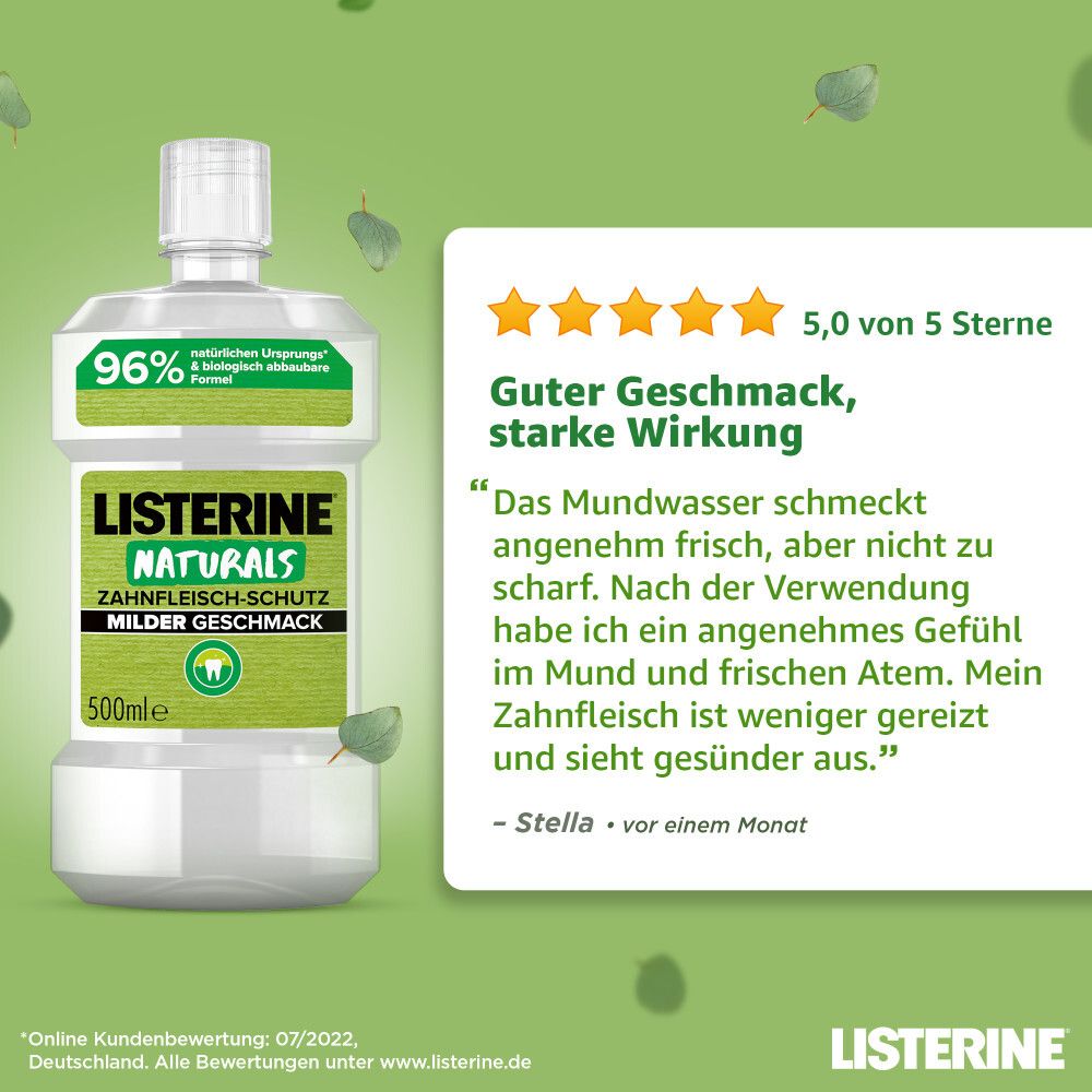 LISTERINE® Naturals Zahnfleisch-Schutz