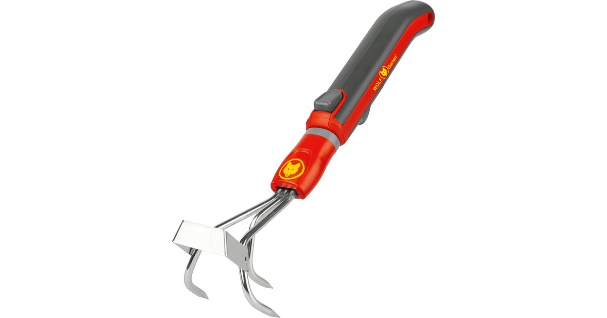 WOLF-Gartenmulti-star onkruidwieder LB-M/ZM 015 handkrabber  (Rood/grijs)