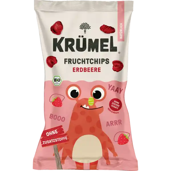 Bio Fruchtchips Erdbeere
