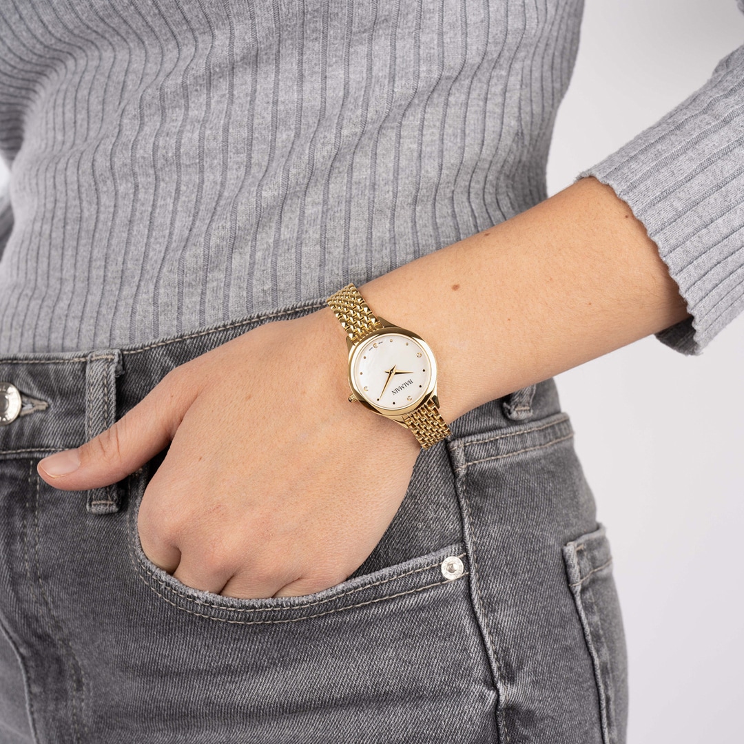 Balmain de Balmain Goldig / Perlmutt 29mm