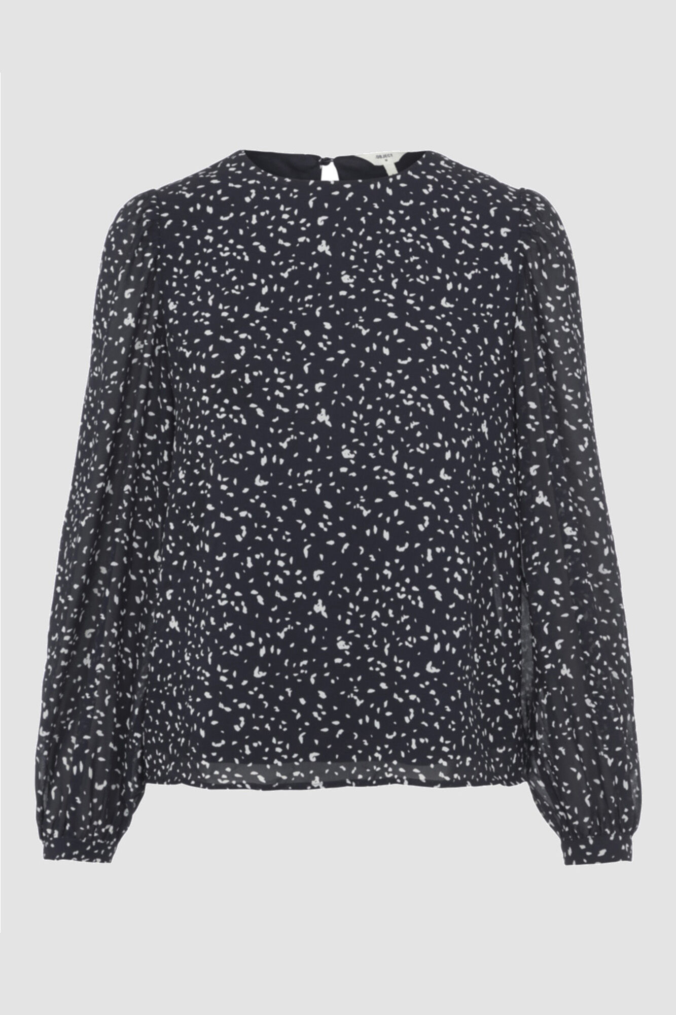 Blusa em tecido sustentável - Azul