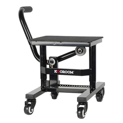 Lève moto KOOROOM DIRT LIFT avec roues Universel - Noir