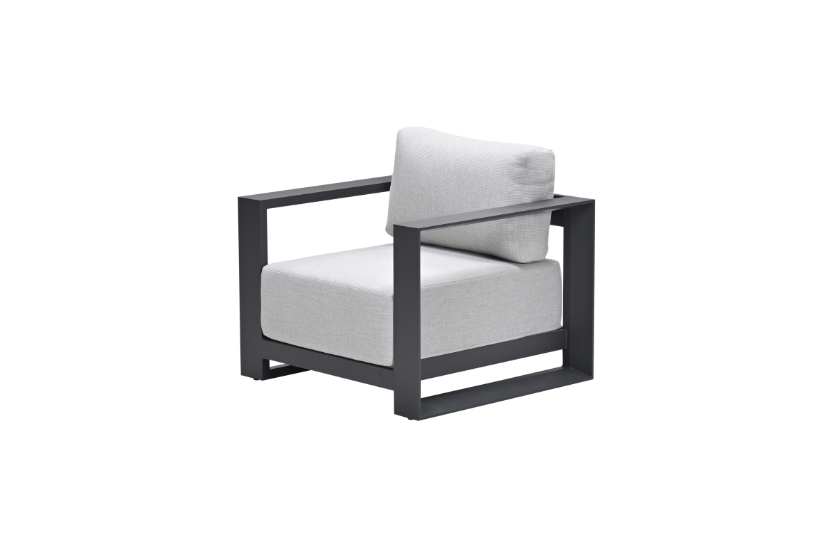 Garden Impressions Levanto lounge fauteuil - carbon black