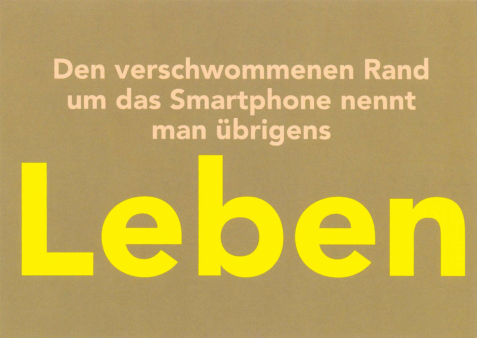 Postkarte 'Leben' günstig bestellen