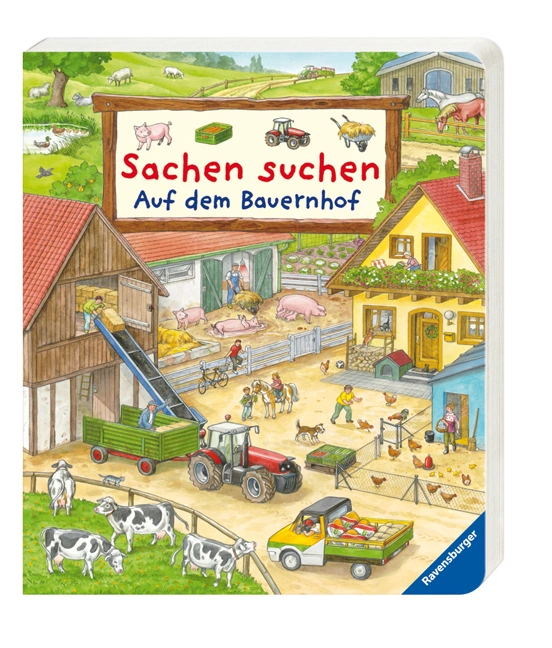 Sachen suchen: Auf dem Bauernhof - Wimmelbuch ab 2 Jahren