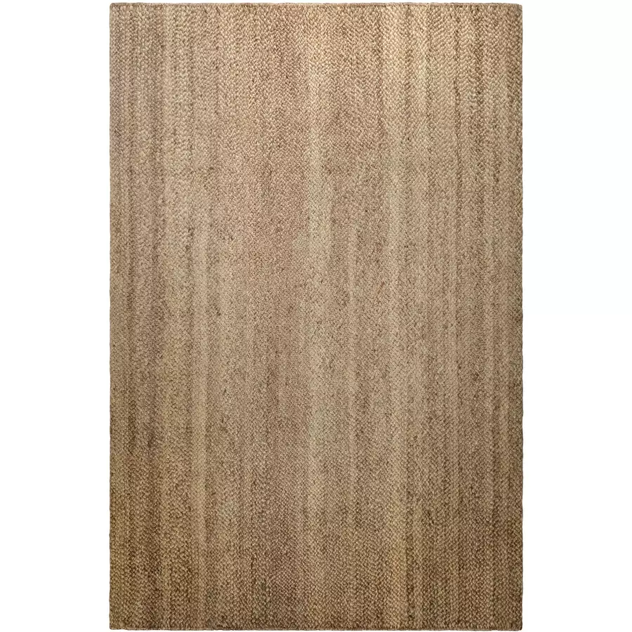 Green Looop Handweb-Teppich Camari braun