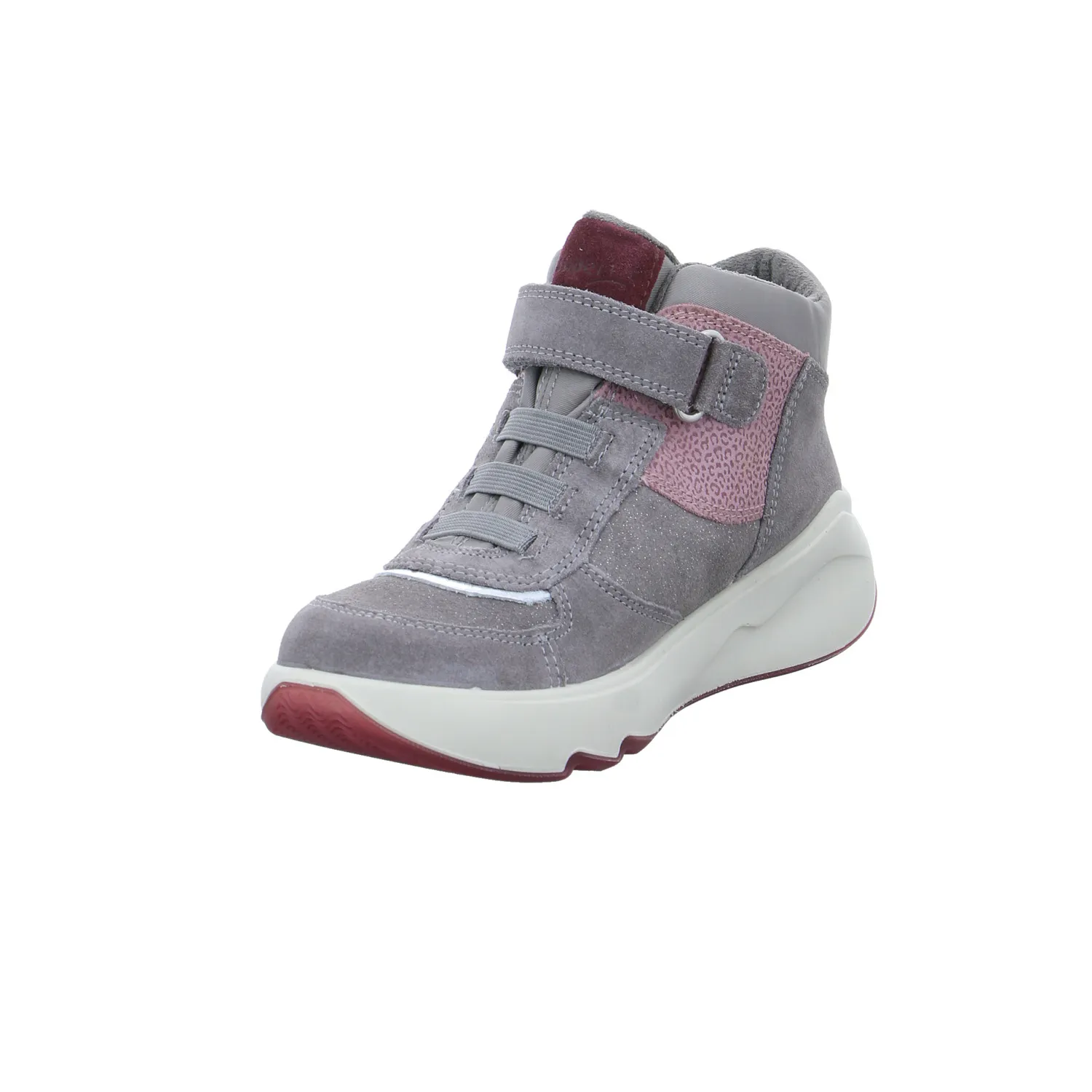 SUPERFIT Jugend-Boot Hellgrau Textil  Sneaker high