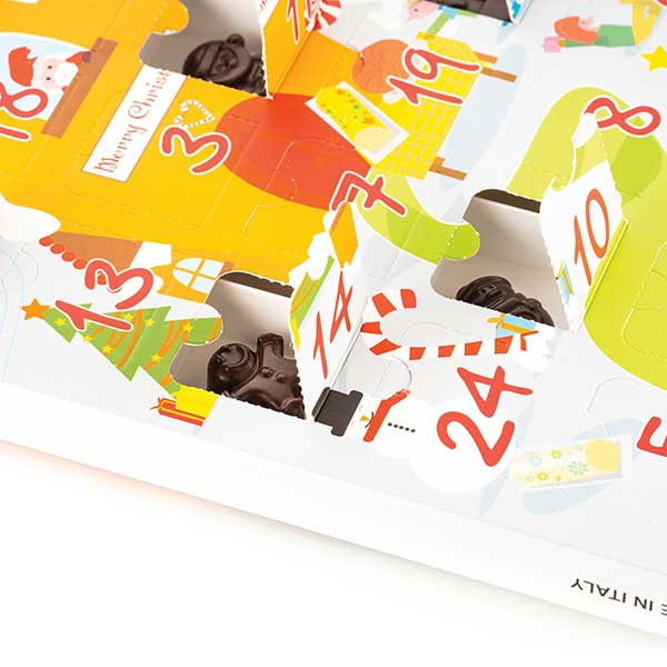 Kit calendrier de l’avent avec moule en silicone Silikomart