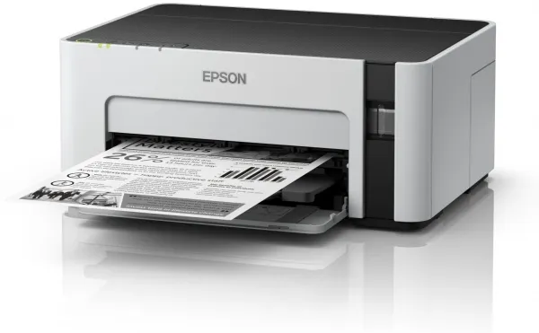 Epson EcoTank ET-M1120 - Printer - S/H - blækprinter - kan genopfyldes - A4/Legal - 1440 x 720 dpi - op til 15 spm - kapacitet: 150 ark - USB 2.0