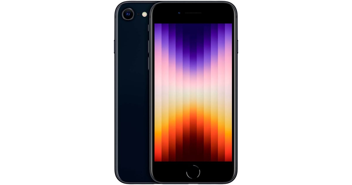 AppleiPhone SE 3. Generation (2022) 64GB Refurbished smartphone  (Zwart)