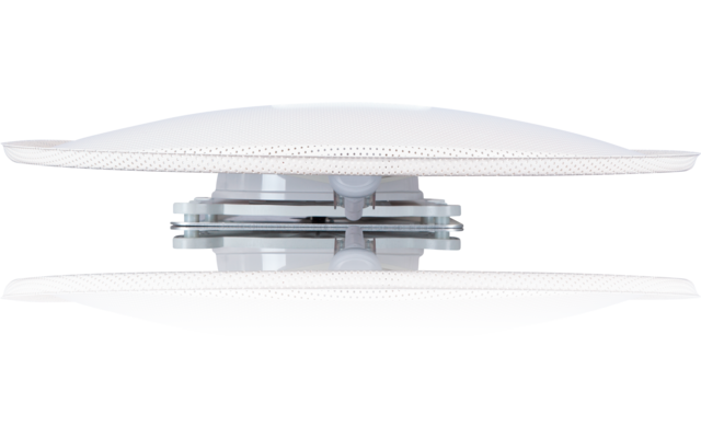 Alden Onelight@ 60 HD EVO vollautomatische Satellitenanlage Ultrawhite inklusive LTE Antenne und A.I.O. Smart TV mit integrierter Antennensteuerung