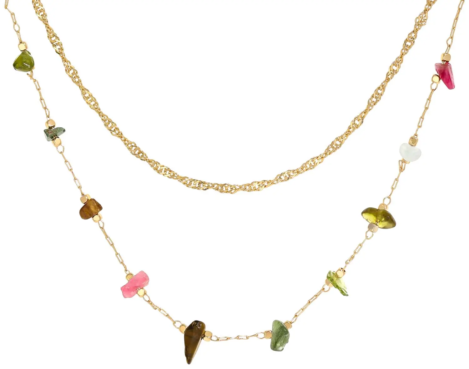 Layering Kette - Amazing Aventurin