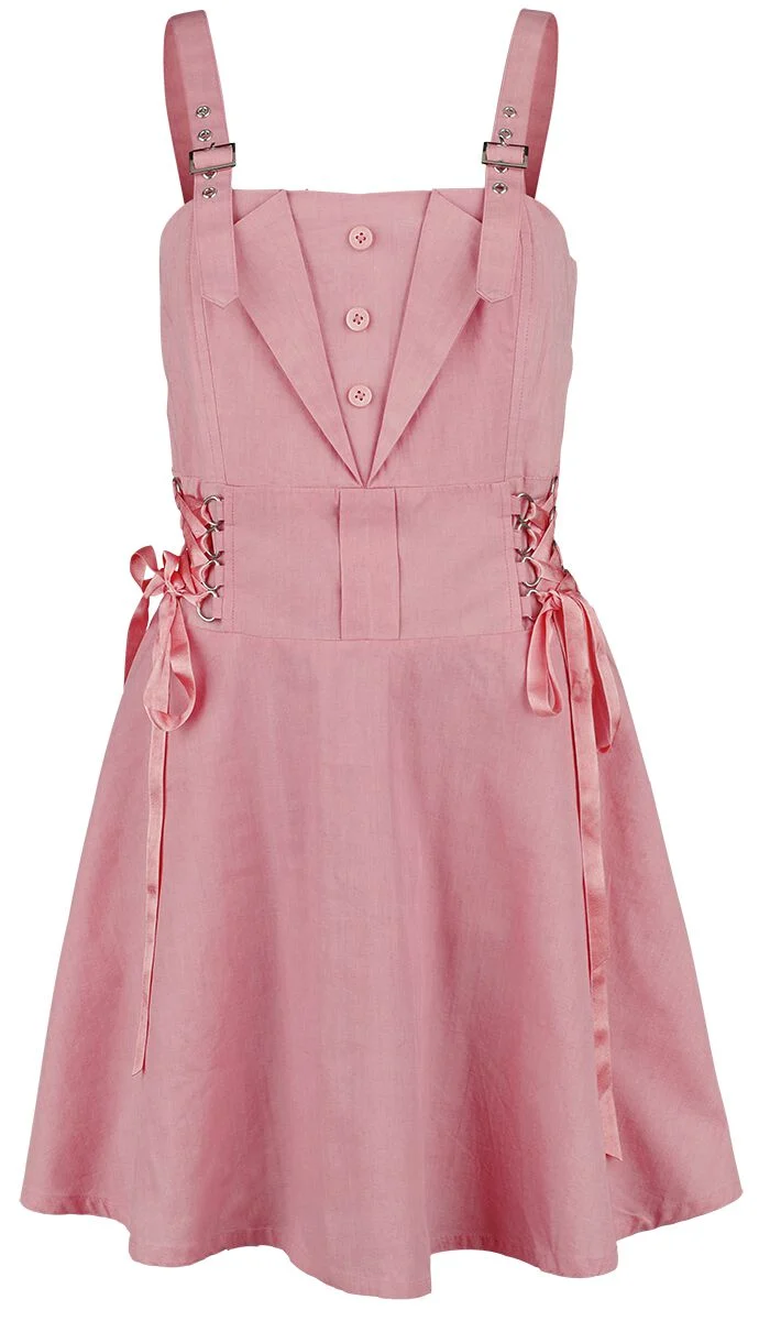 Robe Courte avec Dentelle | Gothicana by EMP Robe courte