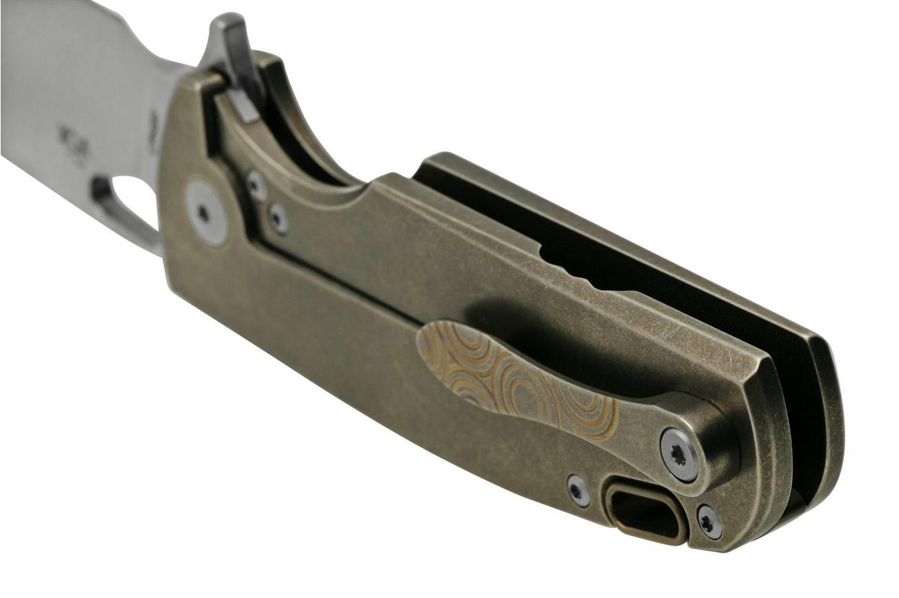 Viper Kyomi V5933RBR, CPM 20CV Satin Bronze Titanium Circle, zakmes