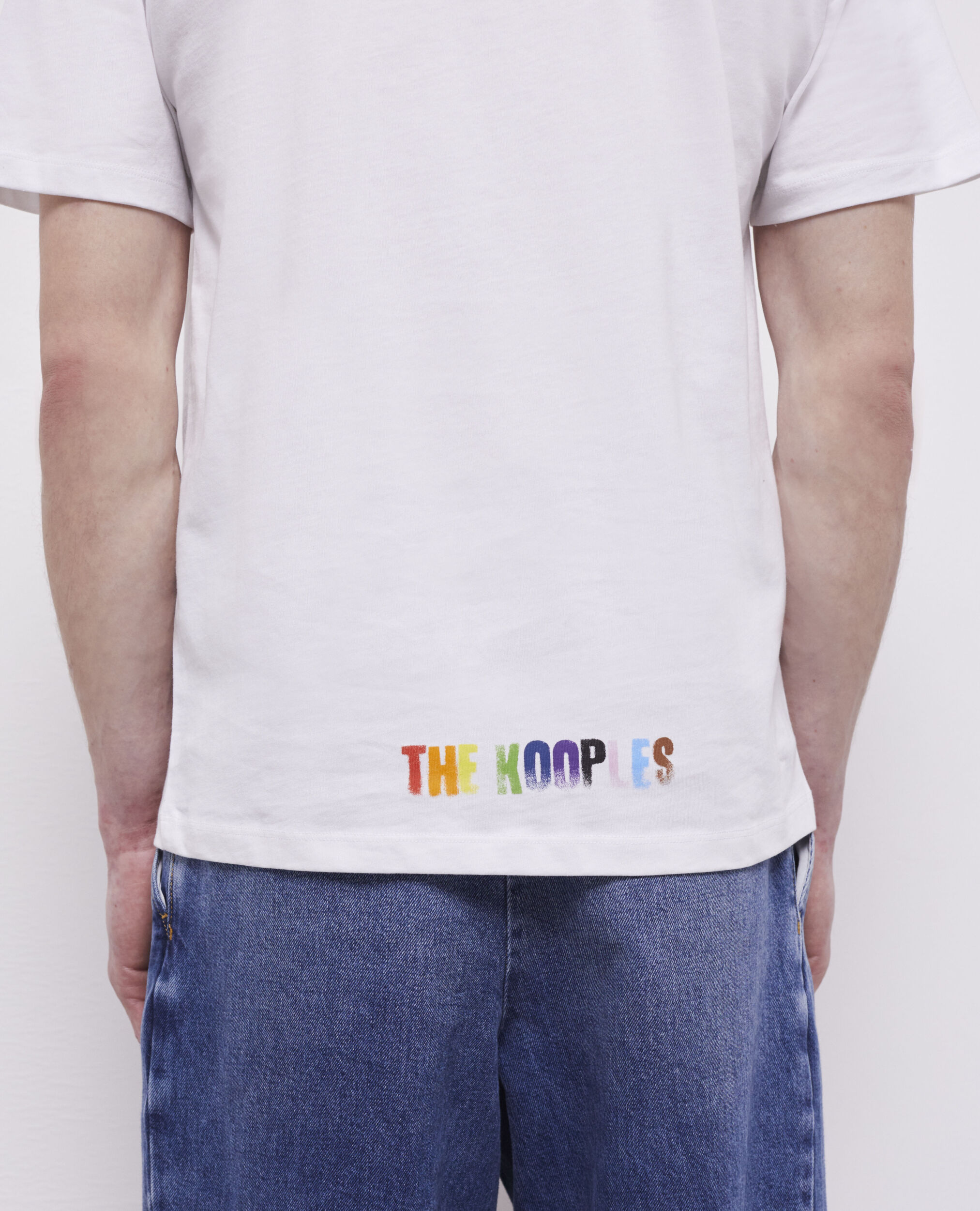 T-shirt Pride blanc