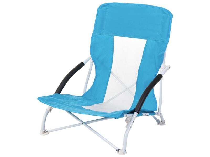 KOOR Strandstuhl Puoolo, Blau Gemütlicher Campingstuhl