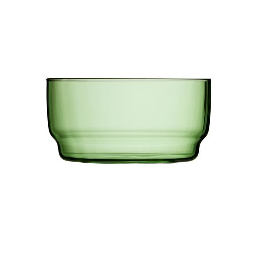Lyngby Glas Torino 2-pak Skål, Grøn, Ø12 cm
