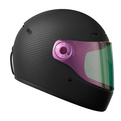Casque John Doe JD/ONE FROZEN CARBON - Noir