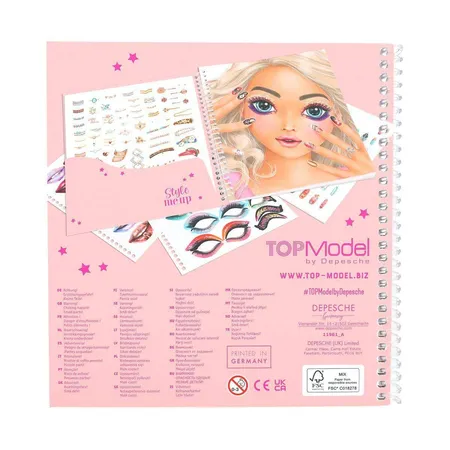 Depesche TOPModel Dress me up Face BEAUTY GIRL