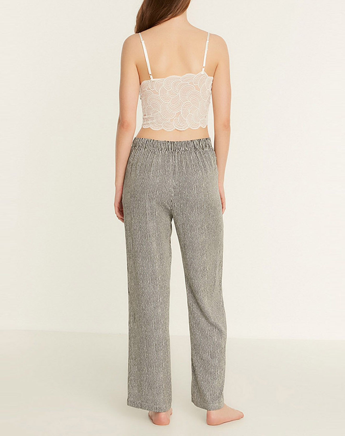 Miarie Pyjama Maélie écru/gris