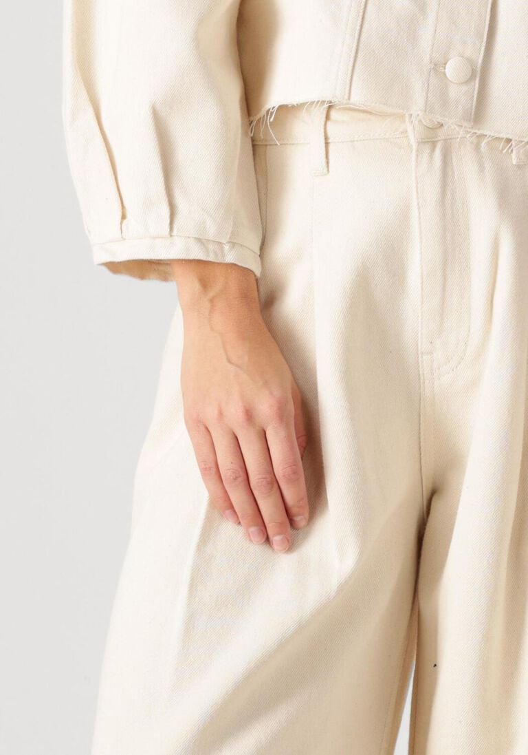 ecru ibana wide jeans pristina sandstone