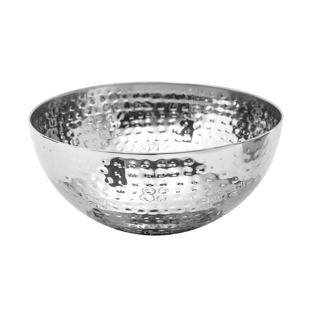 Saladier inox martelé D 24cm