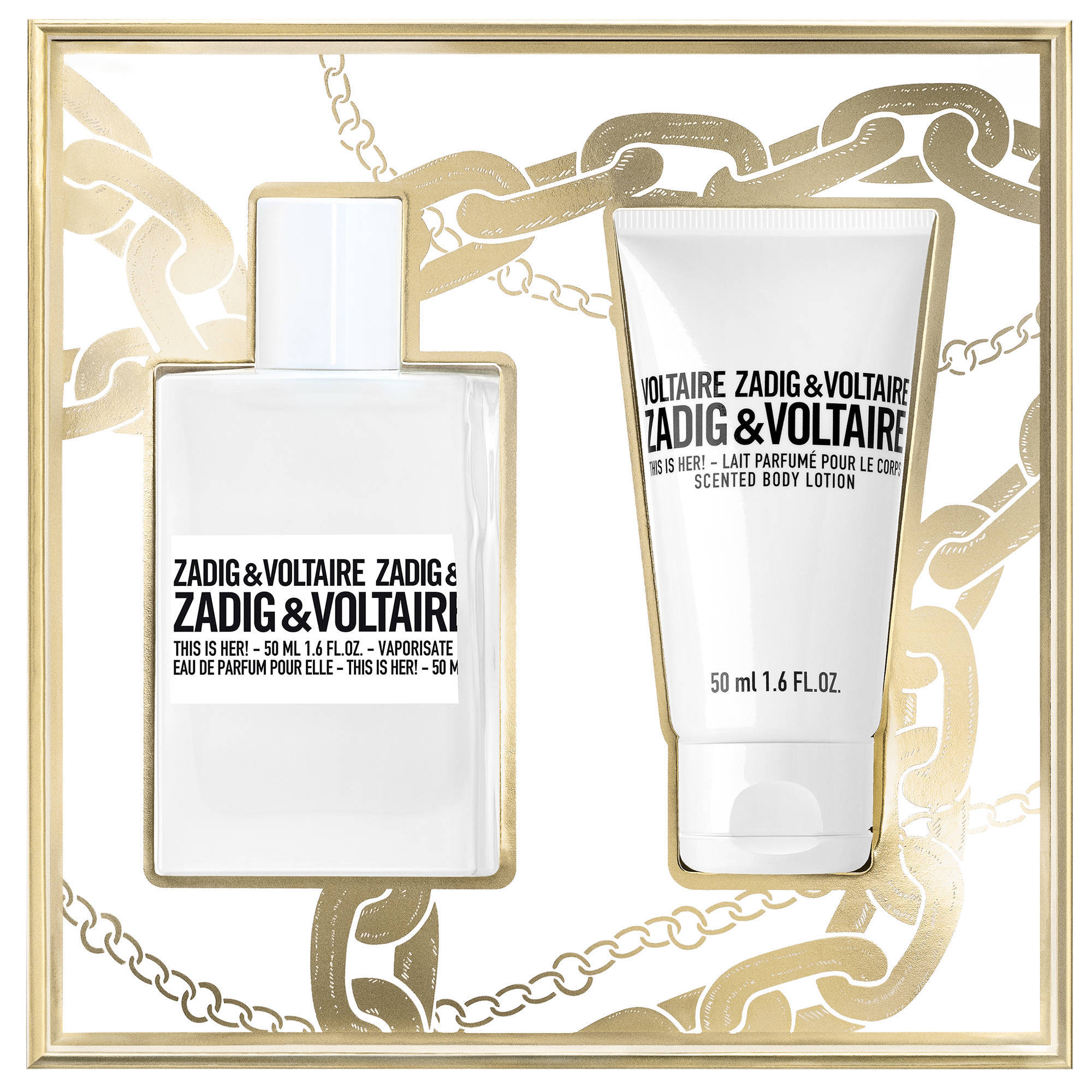 Zadig & Voltaire geschenkset - eau de parfum 50 ml