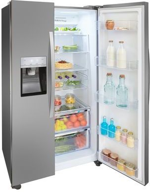 Hisense - RS694N4ICE - Amerikaanse Koelkast - Zwart - Vrijstaand - 562 liter - No-Frost
