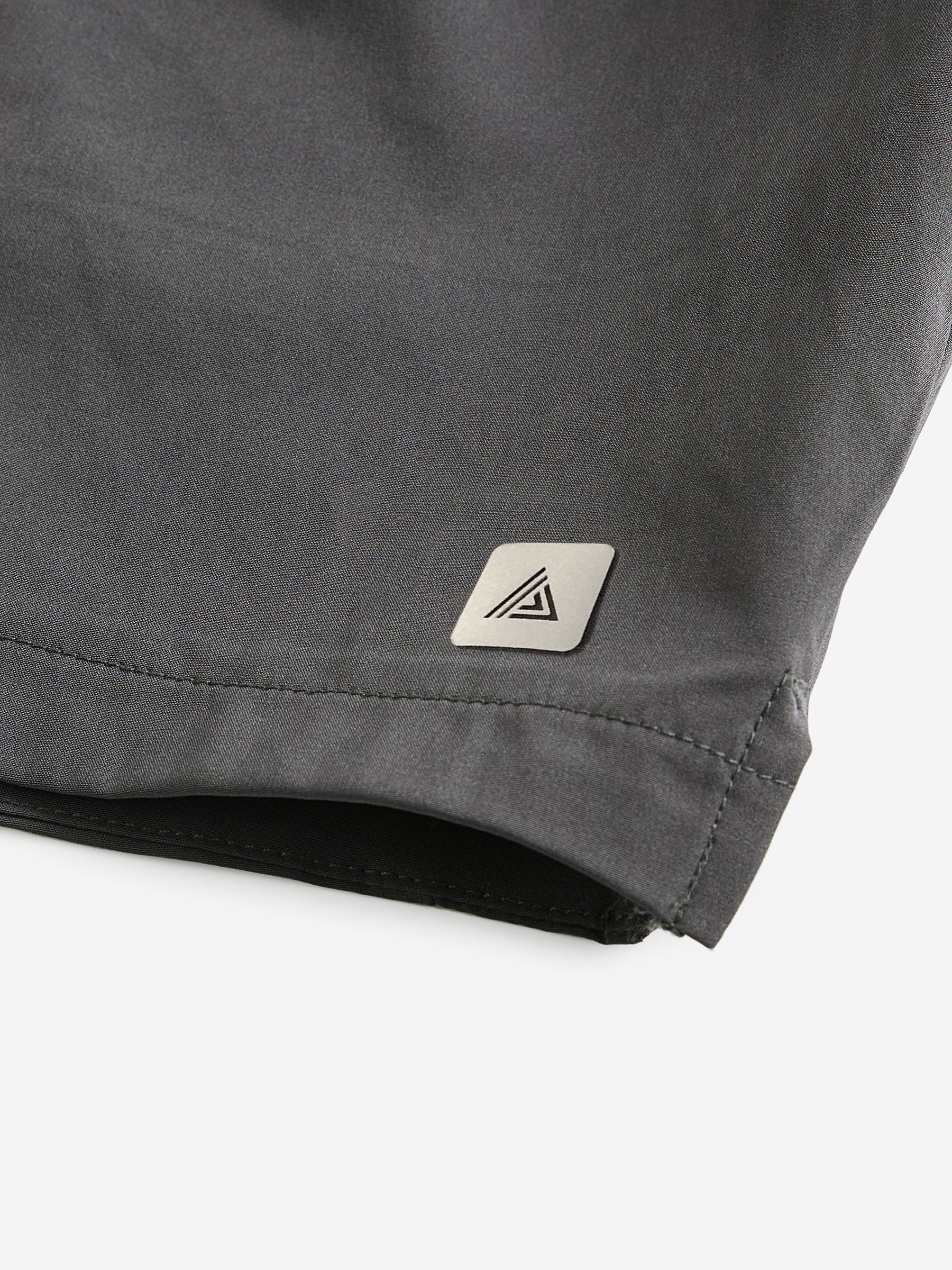 Leisteen grijs - 5 inch - Active sportschoolshort