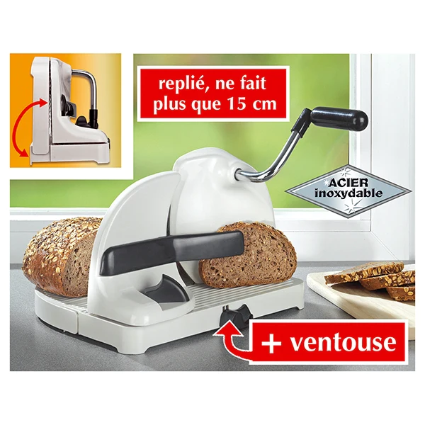 Machine à couper le pain pliable Wenko by Maximex