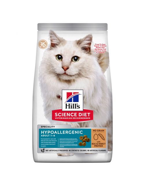 Hill's Hypoallergenic Insecten&Ei - Kattenvoer