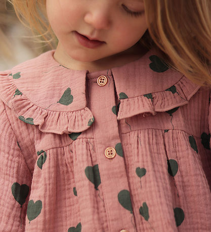Fliink Bluse - Love - Ash Rose