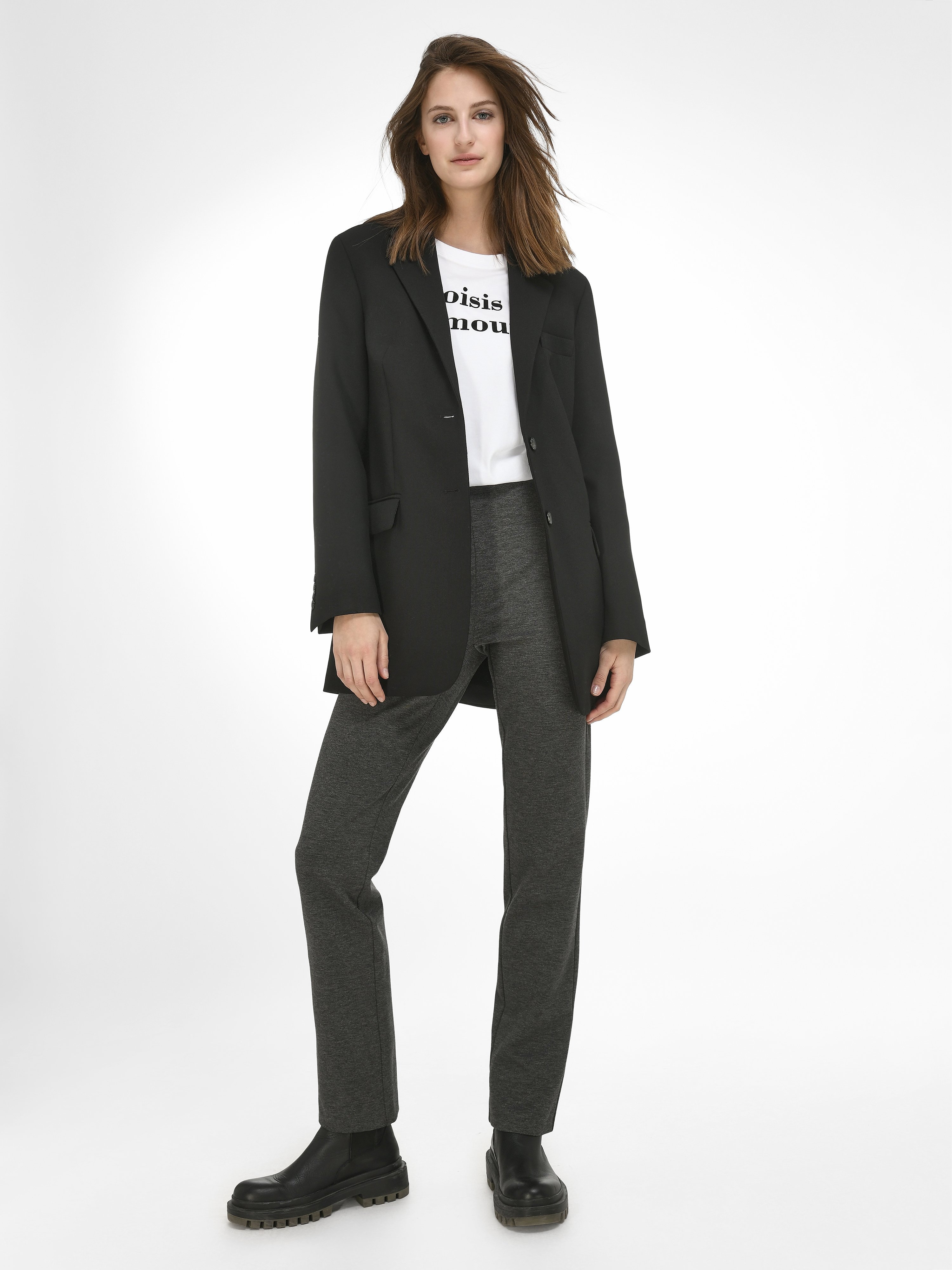 Jersey-Schlupf-Hose Passform Barbara