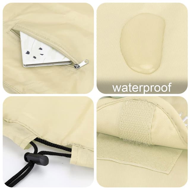 Kosmetiktaske Sminketaske Toilettaske Make Up (beige)