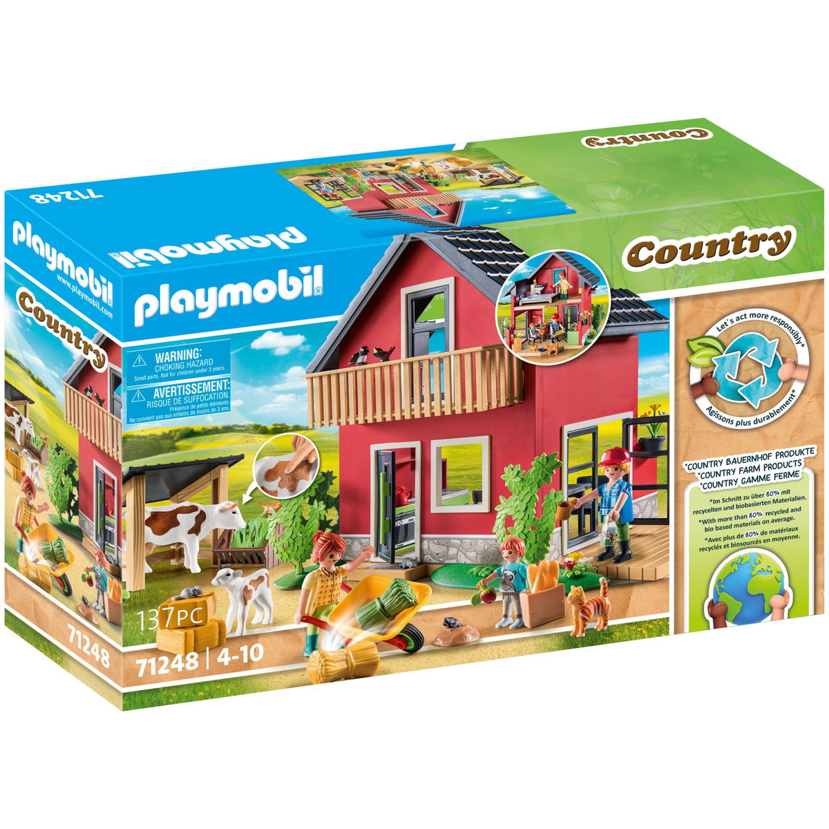 PLAYMOBILPLAYMOBIL   Country 71248 Bauernhaus