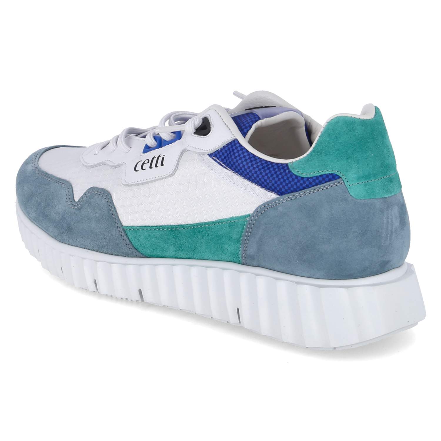 Cetti Low Sneaker - jeans white