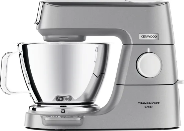 Kenwood Titanium Chef Baker KVC85.004SI - Køkkenmaskine - 1200 W - sølv