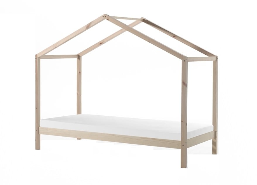 Dallas 3 Hausbett 90 x 200 cm Liegefläche, Natur