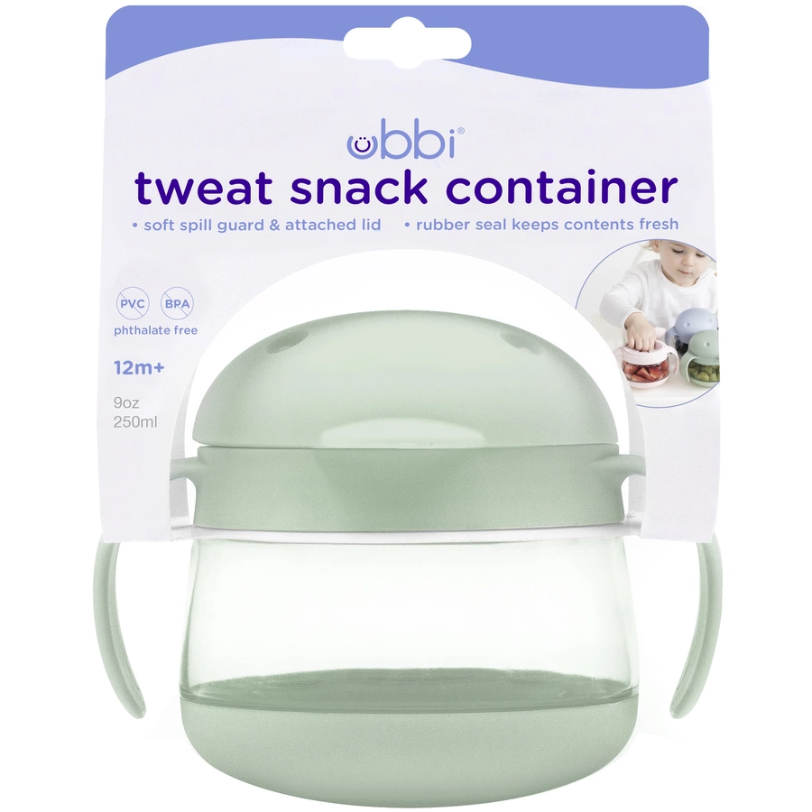 ubbi® Snack-Container, salbeifarben