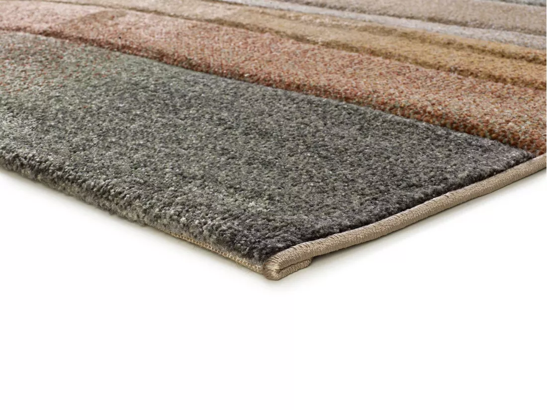 Tapis intérieur - abstrait - multicolore - 160 x 230 cm - SORA