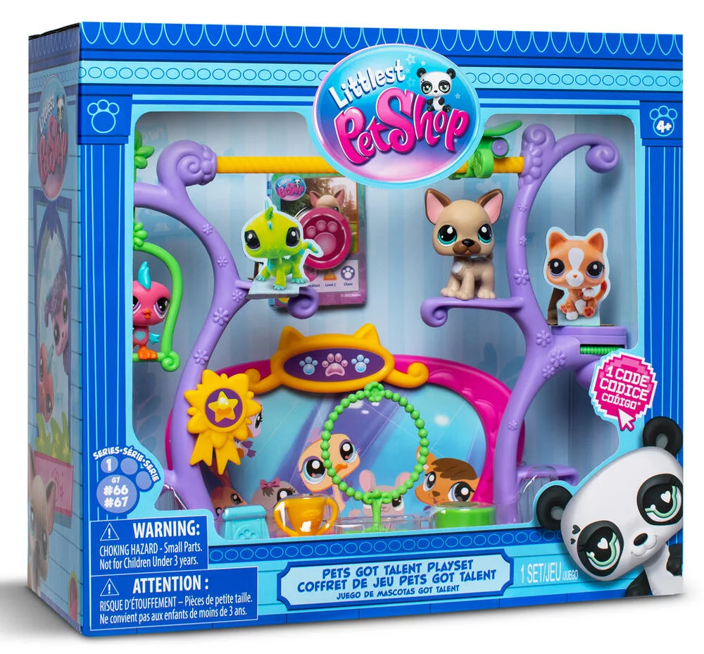 LITTLE PETS SHOP - COFFRET PETS GOT TALENT