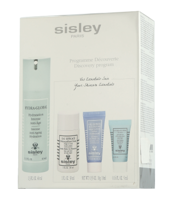 Sisley Gezichtsverzorging Set mit Hydra-Global Hydratation Intense, Serum, Eau Efficace & Gel Express 40ml-5ml-30ml-10ml