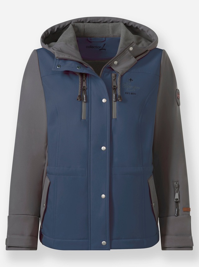 Casual Looks Softshelljacke mitKapuze