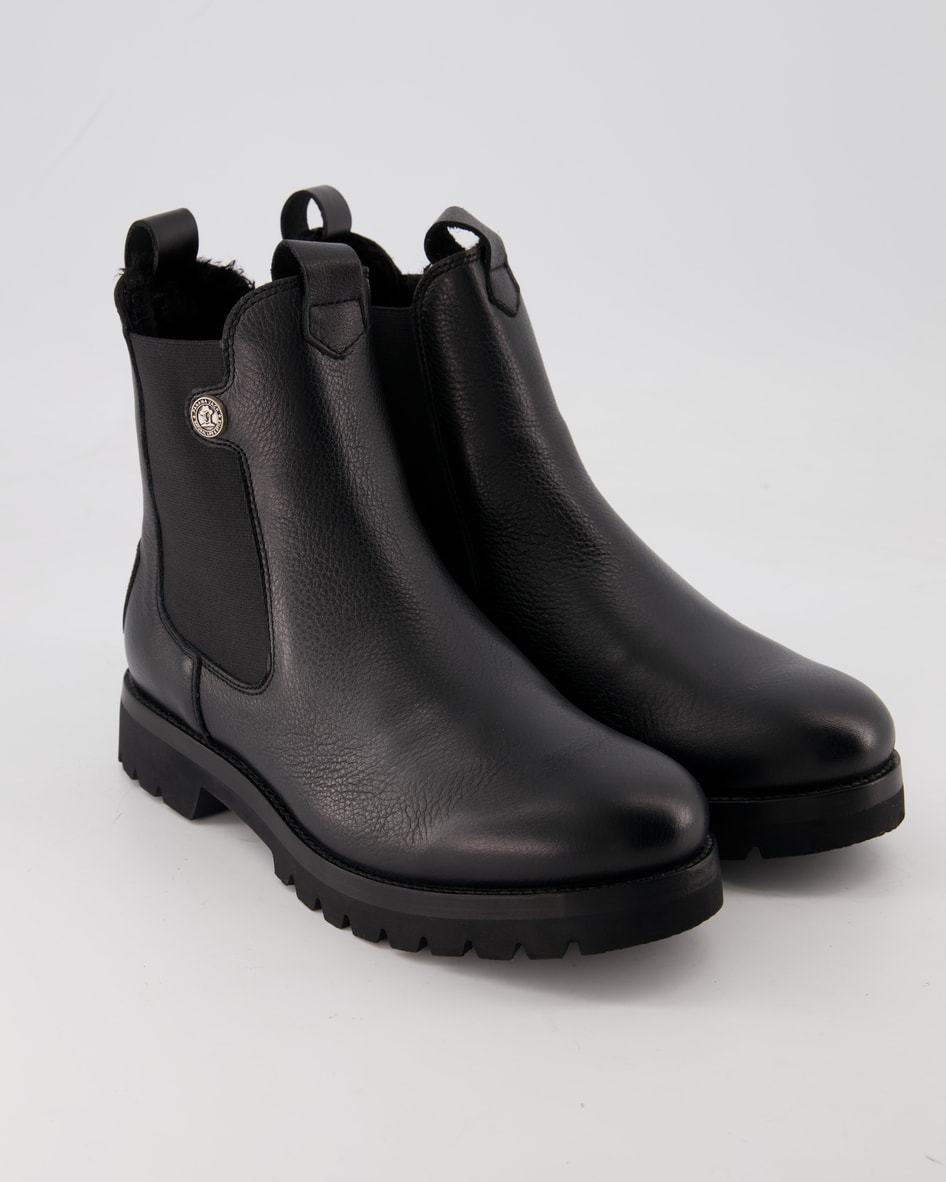 Panama Jack Francesca Igloo B1 Chelsea Boots in Schwarz