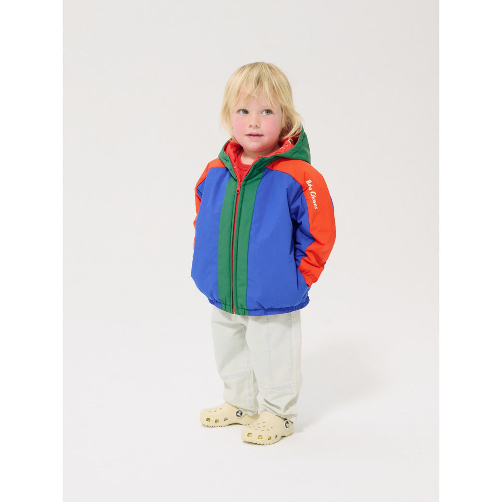 Køb Bobo Choses Red Farm Adventure All Over Vendbar Anorak