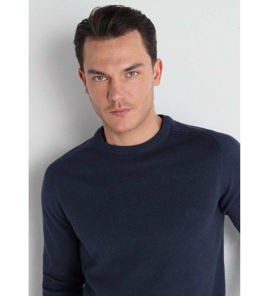 Camisa Lois 133235 azul marinho
