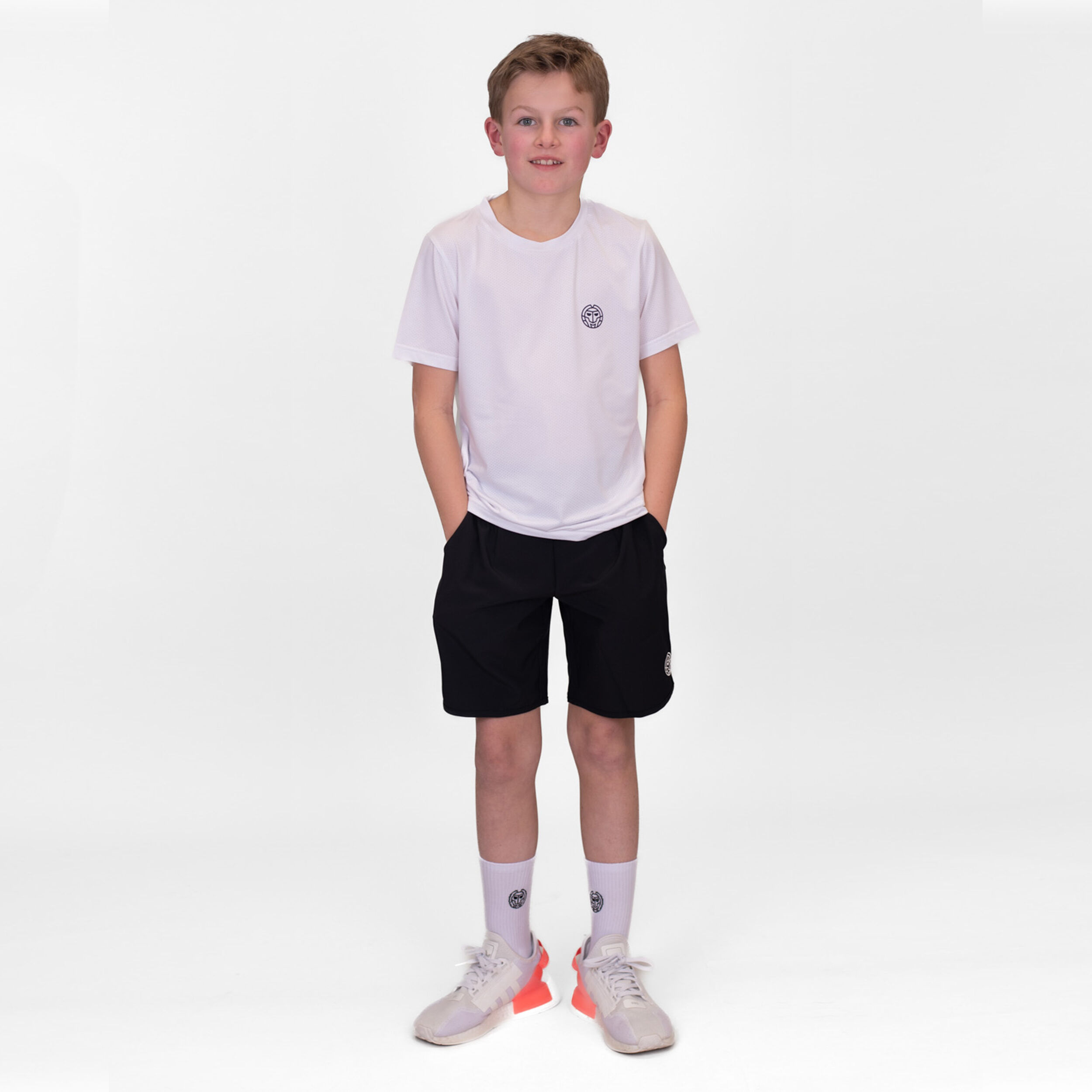 BIDI BADU Crew T-shirt Garçons - Blanc